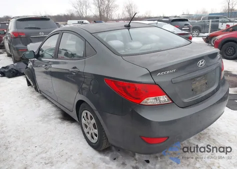 2013 Hyundai Accent Gls из США, поврежденный, VIN KMHCT4AE5DU401303